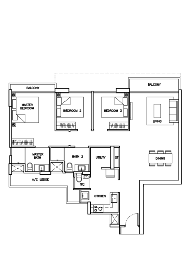 Sea Horizon - Floor Plan