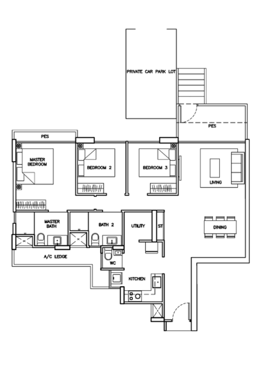 Sea Horizon - Floor Plan