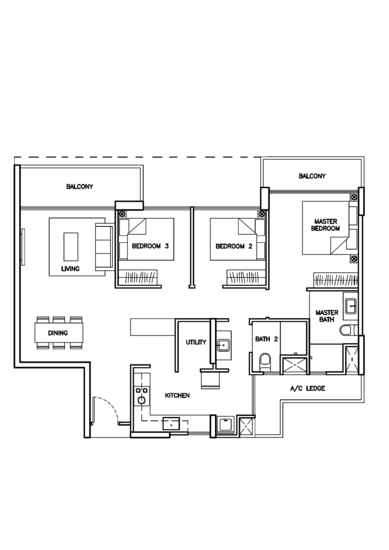 Sea Horizon - Floor Plan