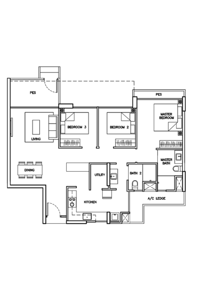Sea Horizon - Floor Plan