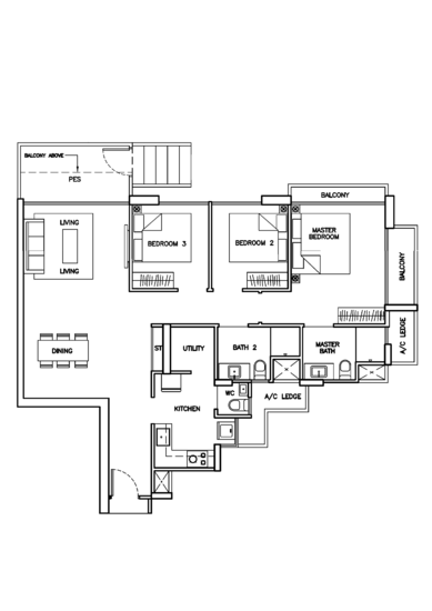 Sea Horizon - Floor Plan