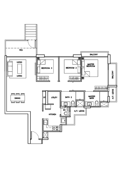 Sea Horizon - Floor Plan