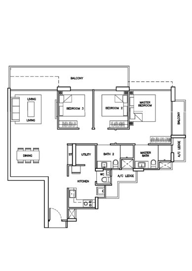 Sea Horizon - Floor Plan