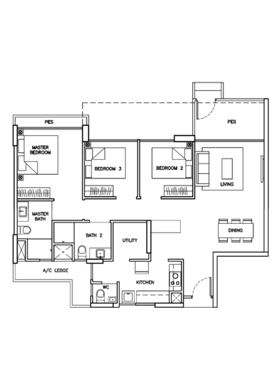 Sea Horizon - Floor Plan