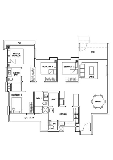 Sea Horizon - Floor Plan