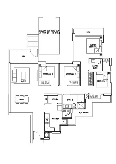 Sea Horizon - Floor Plan