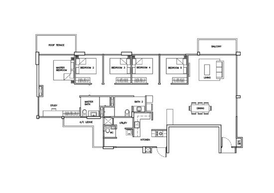 Sea Horizon - Floor Plan