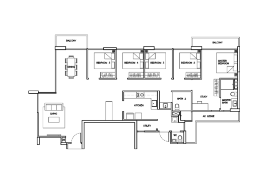 Sea Horizon - Floor Plan