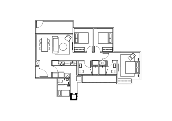 Waterwoods - Floor Plan