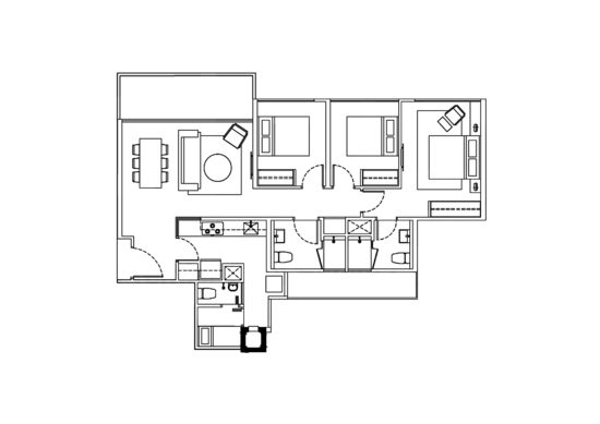 Waterwoods - Floor Plan