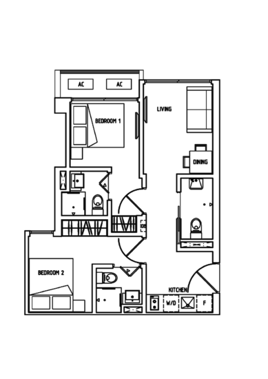 8 Farrer Suites - Floor Plan