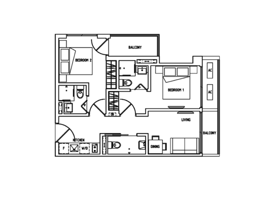 8 Farrer Suites - Floor Plan