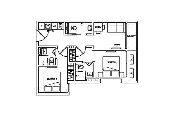 8 Farrer Suites - Floor Plan