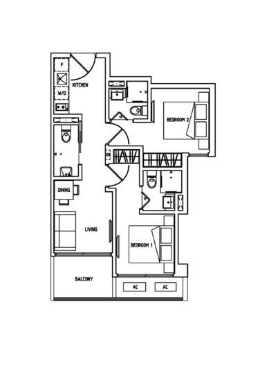 8 Farrer Suites - Floor Plan