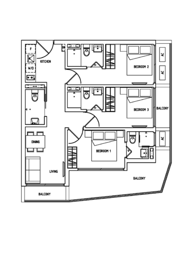 8 Farrer Suites - Floor Plan