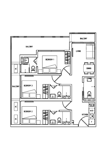 8 Farrer Suites - Floor Plan