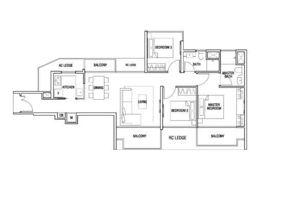 Thomson Three - Floor Plan