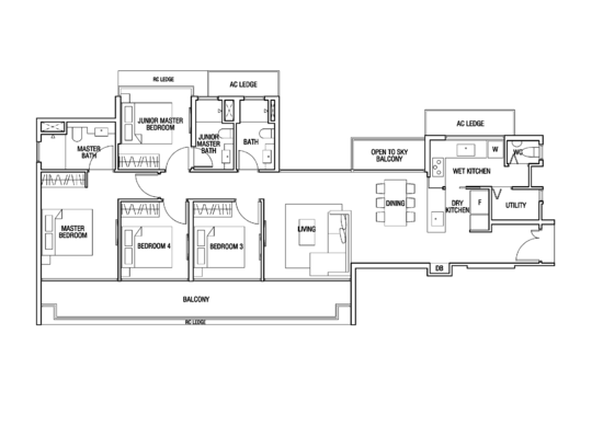 Thomson Three - Floor Plan