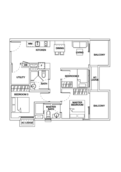 Floraville - Floor Plan