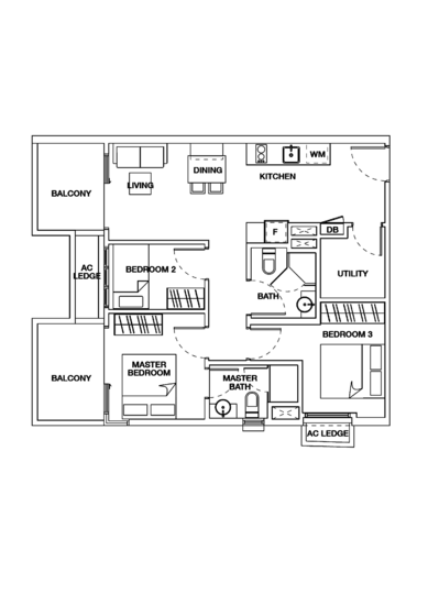 Floraville - Floor Plan