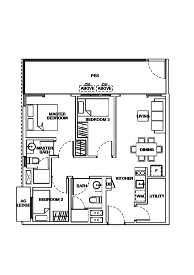Floraville - Floor Plan
