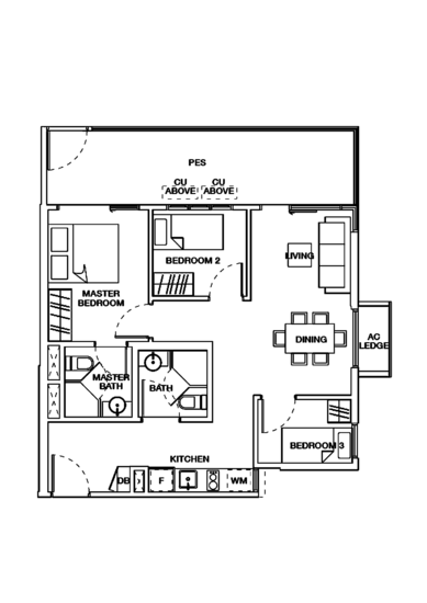 Floraville - Floor Plan