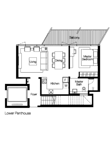 Cluny Park Residence - Floor Plan