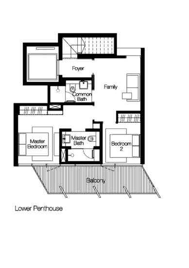 Cluny Park Residence - Floor Plan