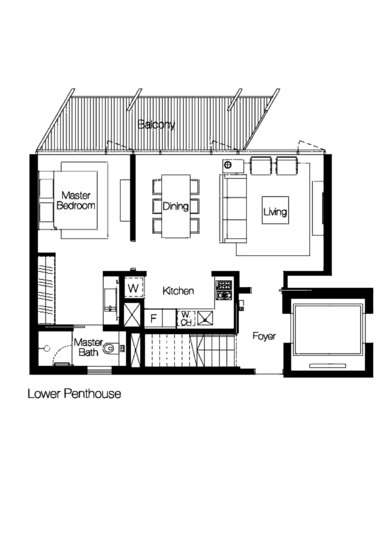 Cluny Park Residence - Floor Plan