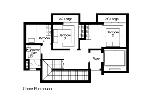 Cluny Park Residence - Floor Plan