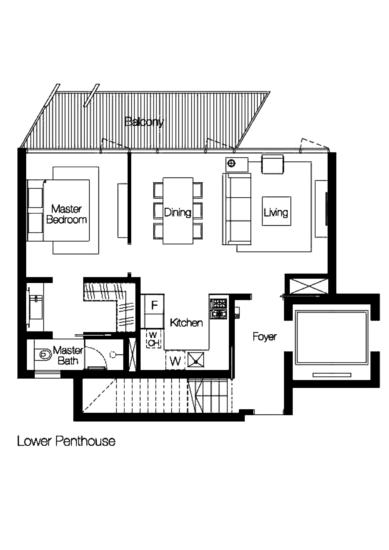 Cluny Park Residence - Floor Plan