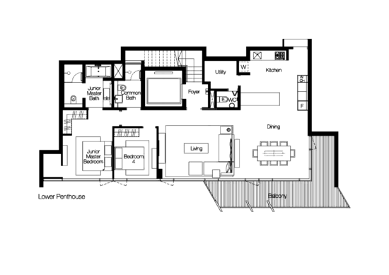 Cluny Park Residence - Floor Plan