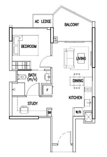 The Skywoods - Floor Plan