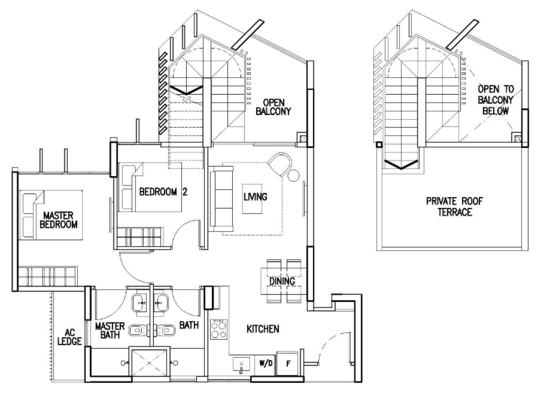The Skywoods - Floor Plan