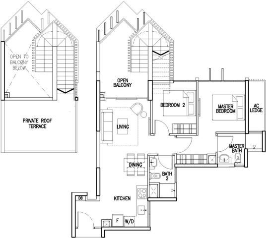 The Skywoods - Floor Plan