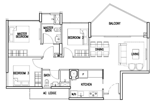 The Skywoods - Floor Plan