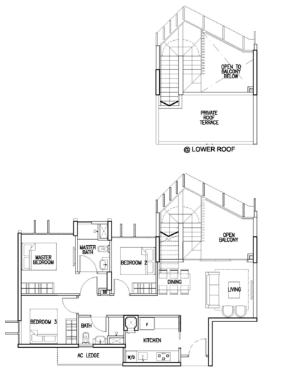 The Skywoods - Floor Plan