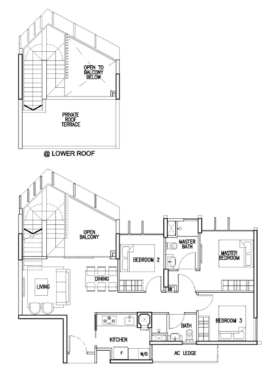 The Skywoods - Floor Plan
