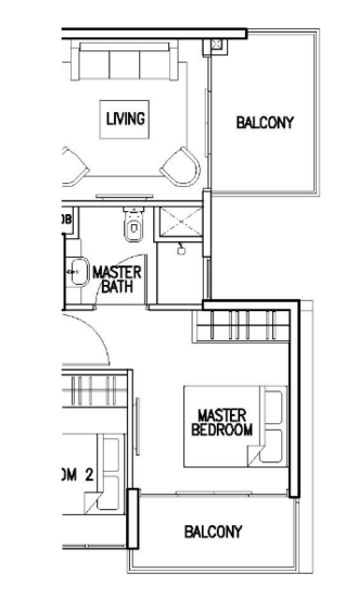 The Skywoods - Floor Plan