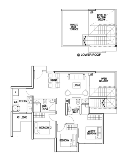 The Skywoods - Floor Plan