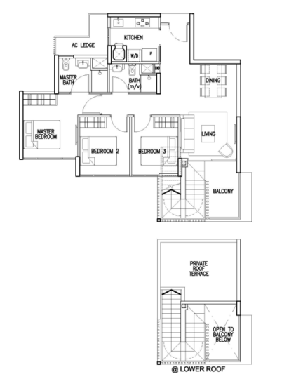 The Skywoods - Floor Plan