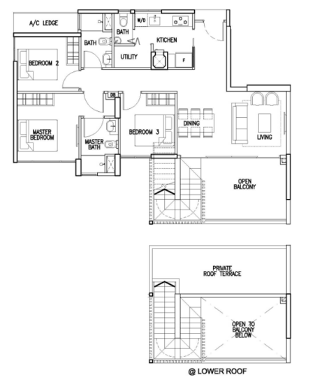 The Skywoods - Floor Plan