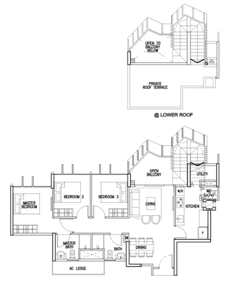 The Skywoods - Floor Plan