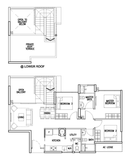 The Skywoods - Floor Plan