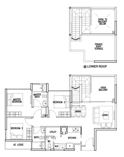 The Skywoods - Floor Plan
