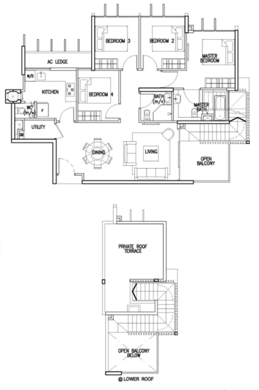The Skywoods - Floor Plan
