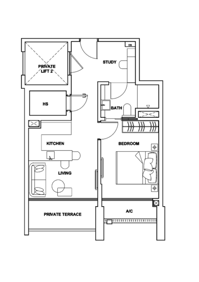 Onze @ Tanjong Pagar - Floor Plan