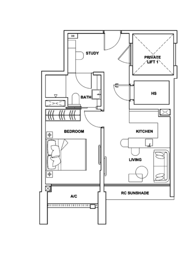 Onze @ Tanjong Pagar - Floor Plan