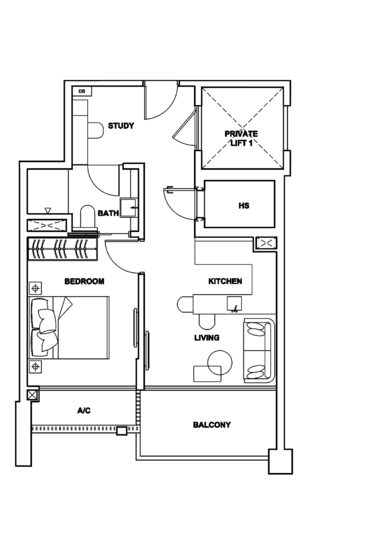 Onze @ Tanjong Pagar - Floor Plan