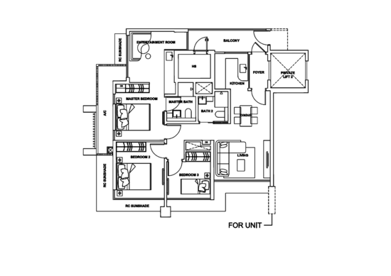Onze @ Tanjong Pagar - Floor Plan